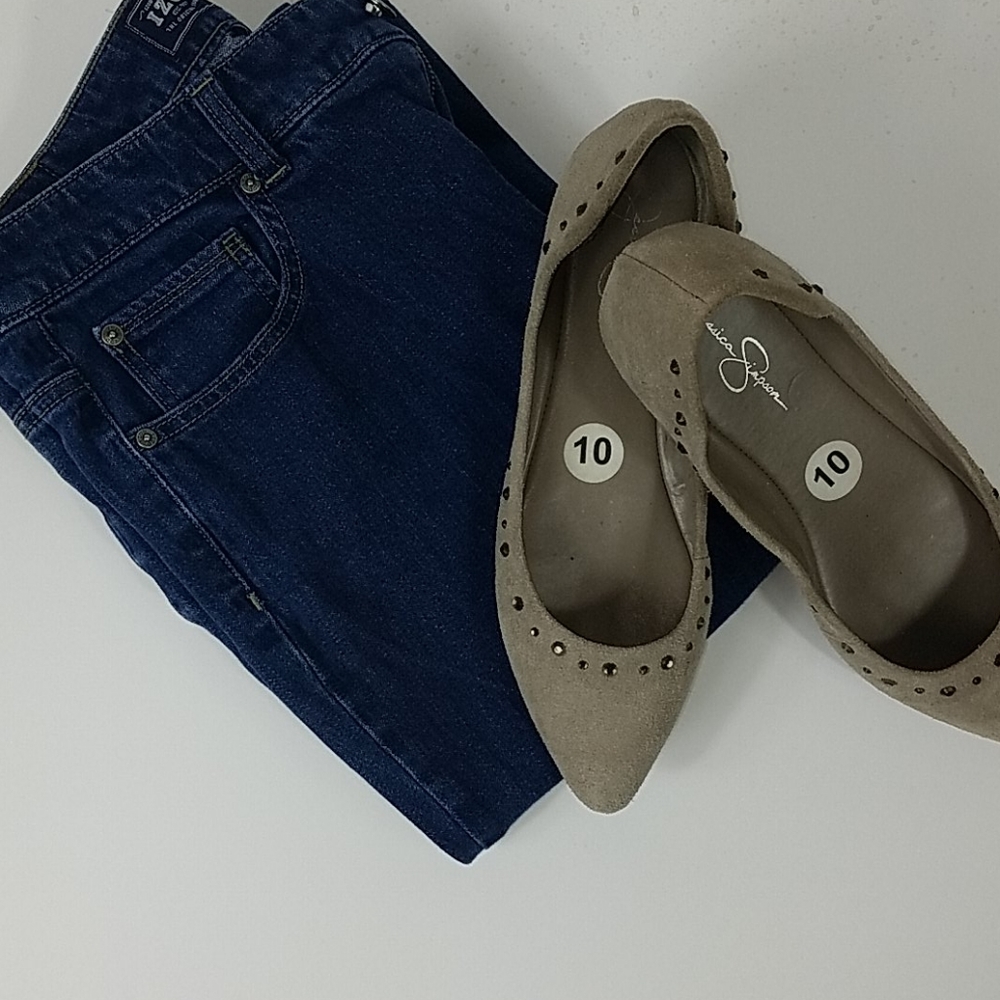 IZOD, 0061, women's jeans, bootcut, Size 8 - Picture 8 of 8